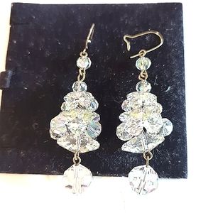 Vintage crystal earings